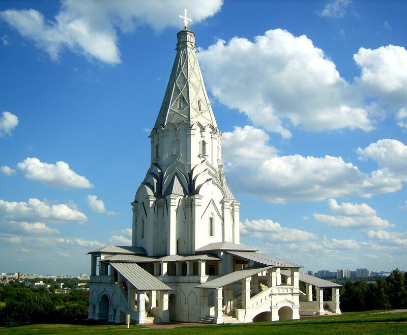 Церковь Вознесения в Коломенском стиль Барокко