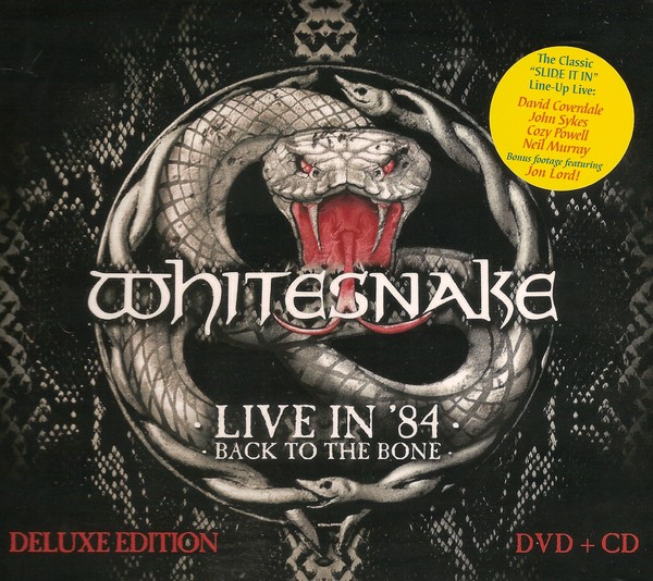 WHITESNAKE - BACK TO THE BONE - LIVE IN '84(2014)